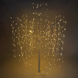 Saule Pleureur Blanc- LED Blanc Chaud - 180cm