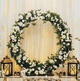 Arche Circulaire à Décorer pour Mariage - 200cm – Blanche