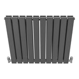 Radiateur Plat Gris Anthracite 60 cm x 70 cm