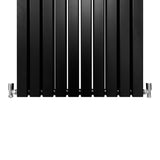 Radiateur Plat Noir Mat 160 cm x 70 cm