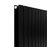 Radiateur Plat Noir Mat 160 cm x 70 cm