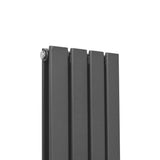 Radiateur Plat Gris Anthracite 180 cm x 28 cm