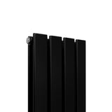 Radiateur Plat Noir Mat 180 cm x 28 cm