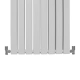 Radiateur Plat Blanc Brillant 180 cm x 56 cm