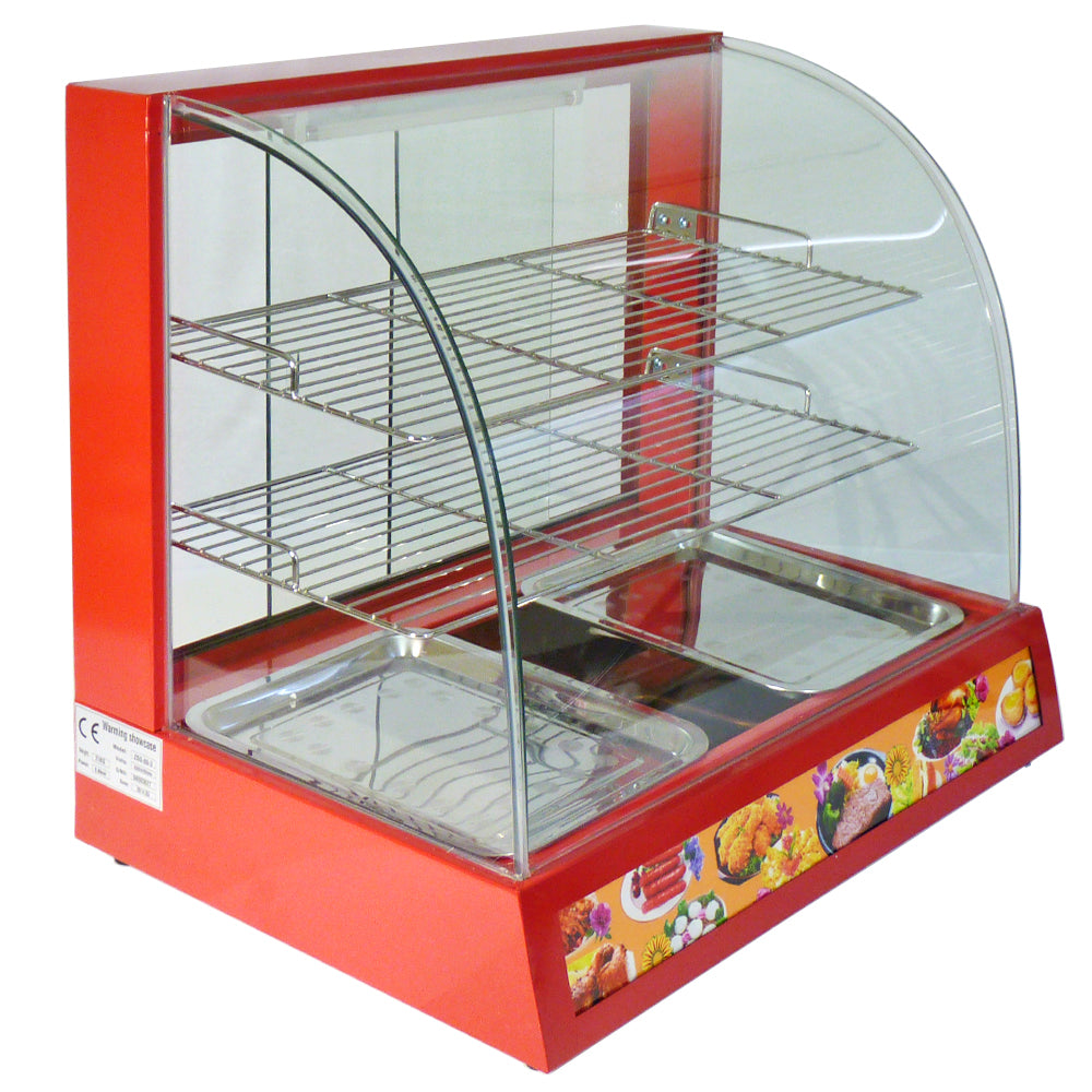 KuKoo Vitrine Chauffe-Plats Électrique 60cm