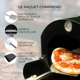 Four à Pizza d’Extérieur avec Housse Imperméable