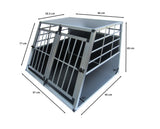 Cage de Transport pour Animaux Grand Format - Deux Portes